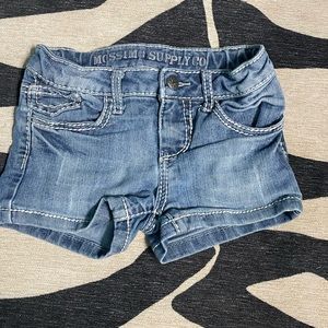Girls denim shorts